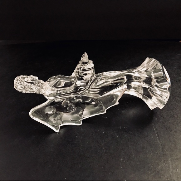 Waterford Crystal ANGEL OF HOPE 7.5” 136395 Open Hands Vintage 1980s - Picture 11 of 14